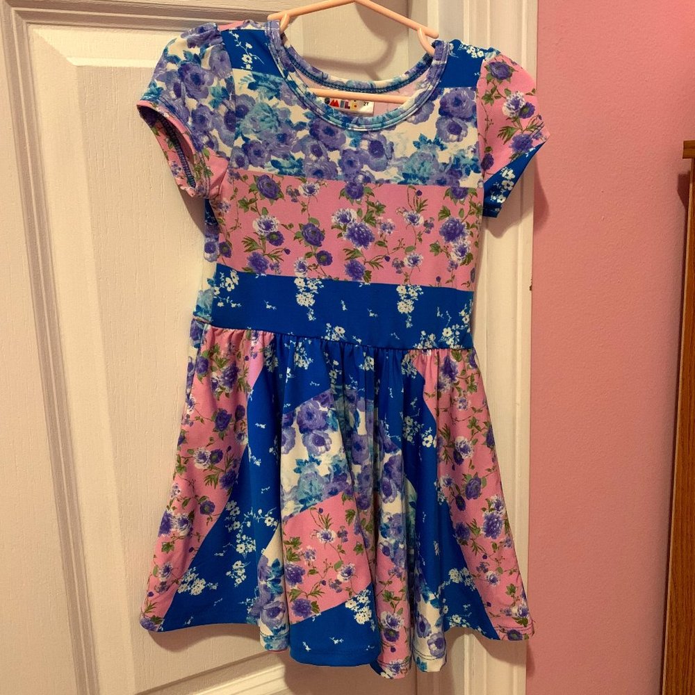 Dot Dot Smile Cap Dress